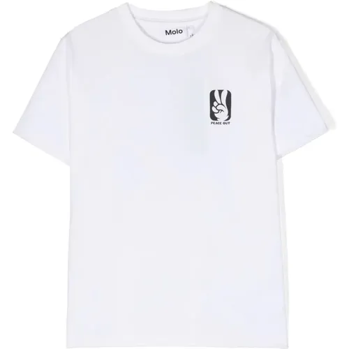 Grafikdruck Baumwoll T-shirt Molo - Molo - Modalova