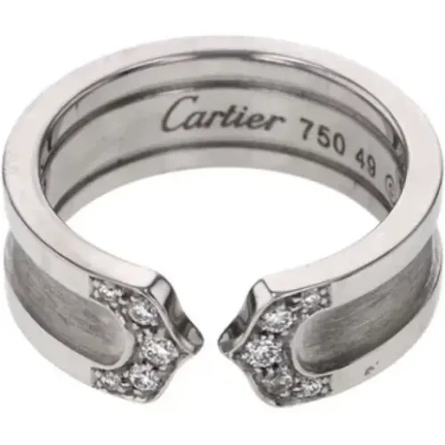 Pre-owned Gold rings , unisex, Sizes: ONE SIZE - Cartier Vintage - Modalova