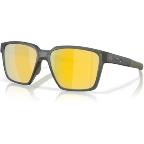 Sporty Sunglasses with Unique Design , unisex, Sizes: ONE SIZE - Oakley - Modalova