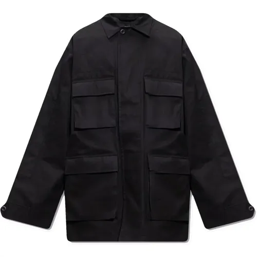 Cotton Jacket , male, Sizes: S - Balenciaga - Modalova