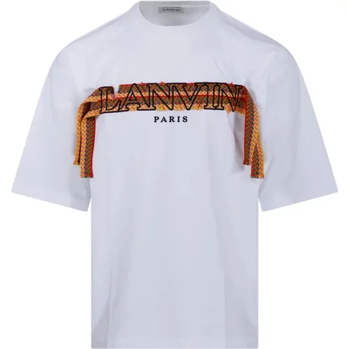 Oversized CurbLace T-Shirt Lanvin - Lanvin - Modalova