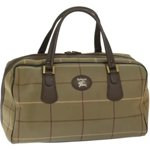 Pre-owned Canvas travel-bags , female, Sizes: ONE SIZE - Burberry Vintage - Modalova