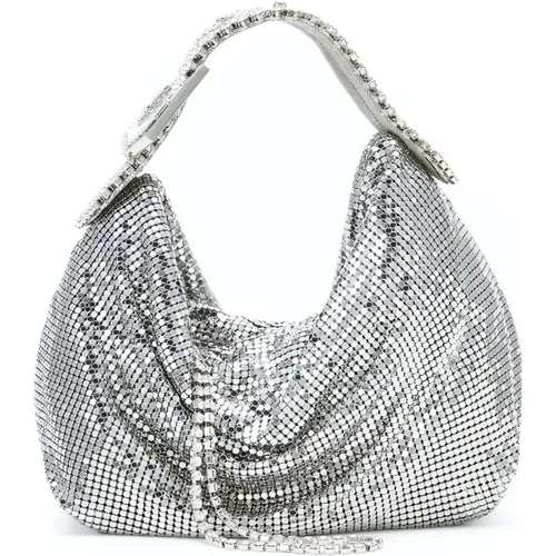 Crystal Lace Handle Bag , female, Sizes: ONE SIZE - Gedebe - Modalova