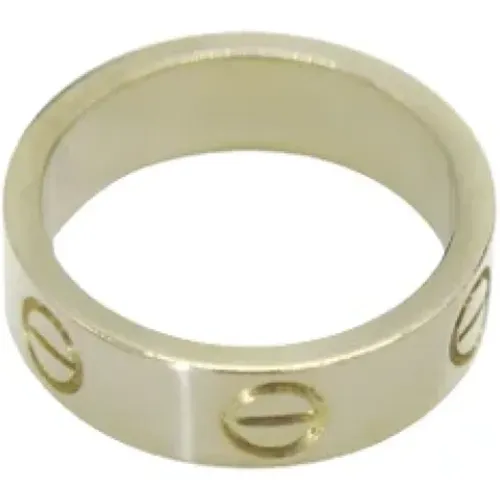 Pre-owned Gold rings , female, Sizes: ONE SIZE - Cartier Vintage - Modalova