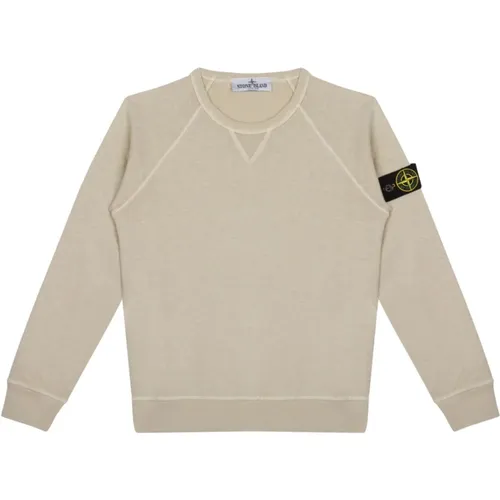 Kompass Patch Baumwoll-Sweatshirt - Stone Island - Modalova