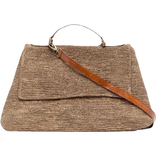 Lahady Leather Bag , female, Sizes: ONE SIZE - Ibeliv - Modalova