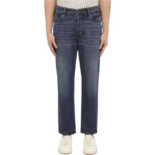 Straight Jeans , male, Sizes: W33, W31, W34, W30, W29, W32 - PT Torino - Modalova