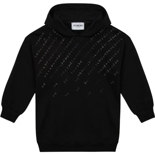 Kids - hoodie with studs - Iceberg - Modalova