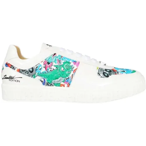 Kontrastierende Low-Top Sneakers - Philipp Plein - Modalova