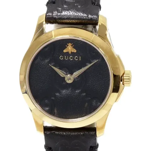 Pre-owned Metal watches , female, Sizes: ONE SIZE - Gucci Vintage - Modalova