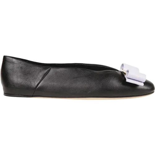 Elegante Ballettflats für Frauen , Damen, Größe: 35 1/2 EU - Salvatore Ferragamo - Modalova