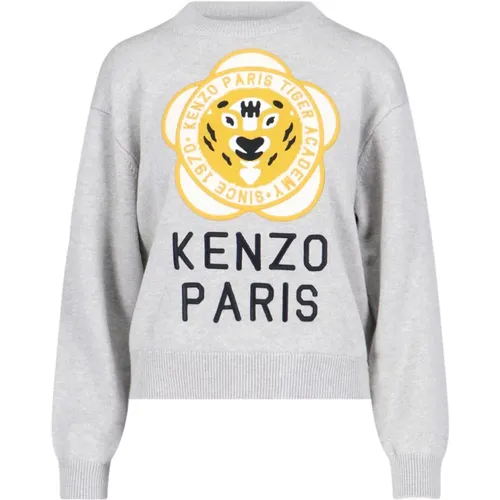 Graue Sweaters für Männer , Damen, Größe: M - Kenzo - Modalova