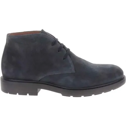 Suede Lace-up Boots , male, Sizes: 10 UK - Nerogiardini - Modalova