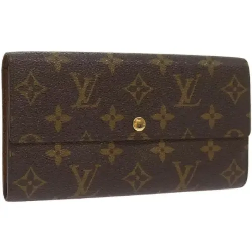 Pre-owned Coated canvas wallets , female, Sizes: ONE SIZE - Louis Vuitton Vintage - Modalova