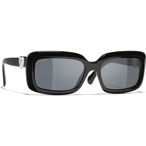 Sunglasses with Accessories , female, Sizes: 56 MM - Chanel - Modalova