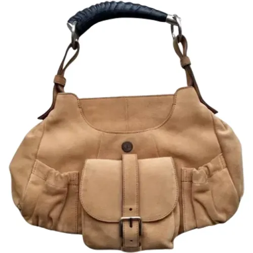 Pre-owned Suede shoulder-bags , female, Sizes: ONE SIZE - Saint Laurent Vintage - Modalova