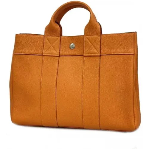 Pre-owned Leather handbags , female, Sizes: ONE SIZE - Hermès Vintage - Modalova