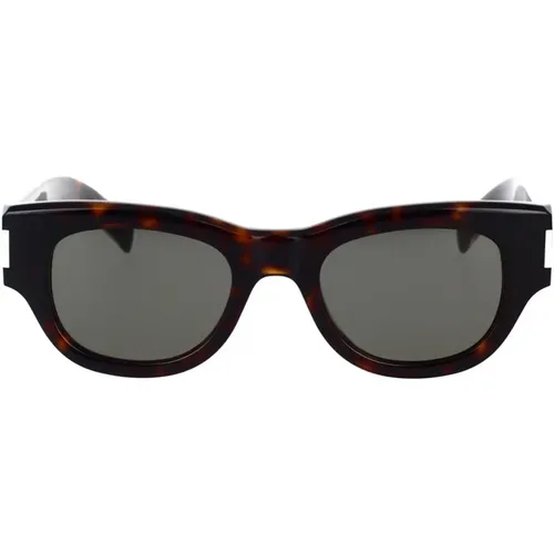 SL 573 002 Sunglasses , female, Sizes: 49 MM - Saint Laurent - Modalova