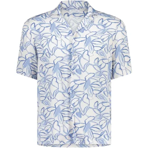 Hemd Hawaii mit Muster , Herren, Größe: XL - Tagliatore - Modalova
