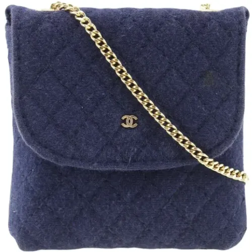 Pre-owned Cotton pouches , female, Sizes: ONE SIZE - Chanel Vintage - Modalova