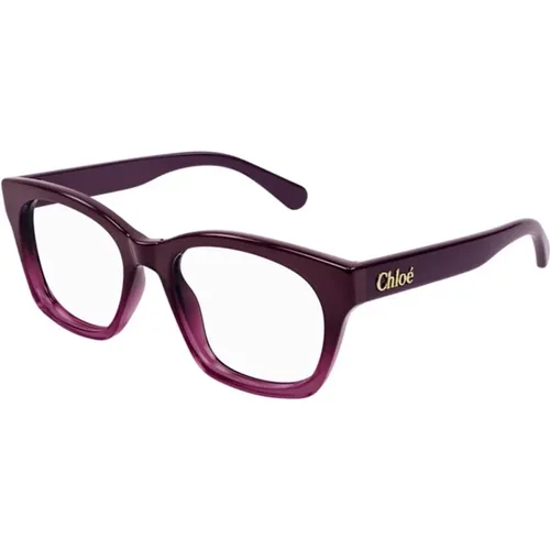 Burgundy Sunglasses Model Ch0244O , unisex, Sizes: 50 MM - Chloé - Modalova