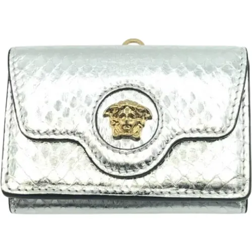 Pre-owned Leather wallets , female, Sizes: ONE SIZE - Versace Pre-owned - Modalova