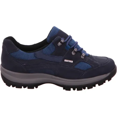 Blaue Wald Sneakers , Herren, Größe: 34 1/2 EU - Waldläufer - Modalova