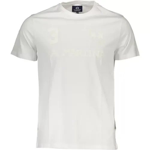 Elegant T-Shirt with Logo Print , male, Sizes: XL, 2XL, M, L, 3XL, S - LA MARTINA - Modalova