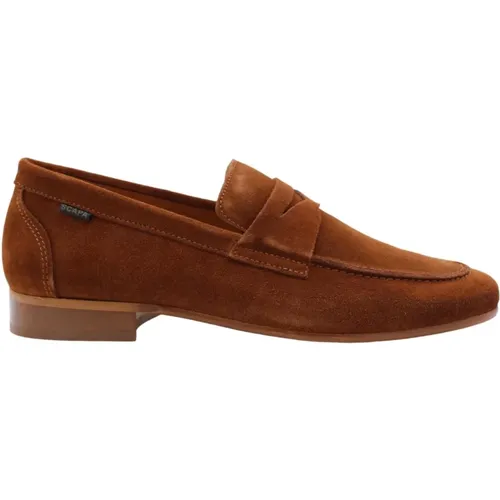 Stilvolle Herren-Loafer , Herren, Größe: 43 EU - Scapa - Modalova