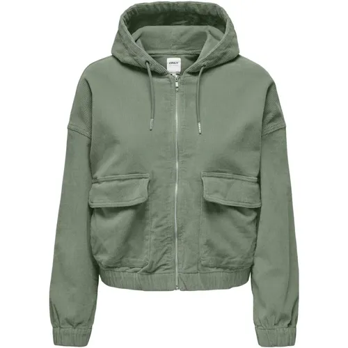 Kenzie Cordjacke , Damen, Größe: S - Only - Modalova