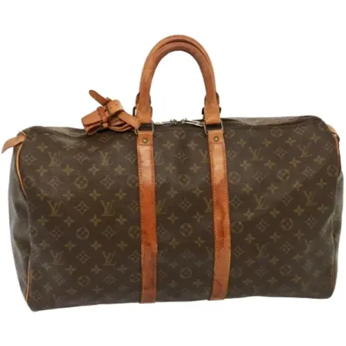 Pre-owned Canvas travel-bags , female, Sizes: ONE SIZE - Louis Vuitton Vintage - Modalova