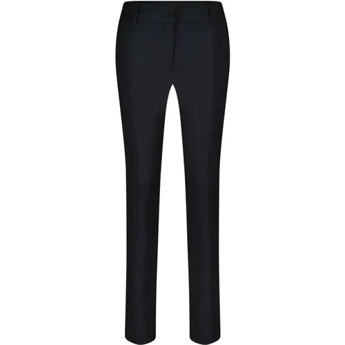 Slim Fit Hose Elastischer Stoff Normale Taille , Damen, Größe: XS - PATRIZIA PEPE - Modalova