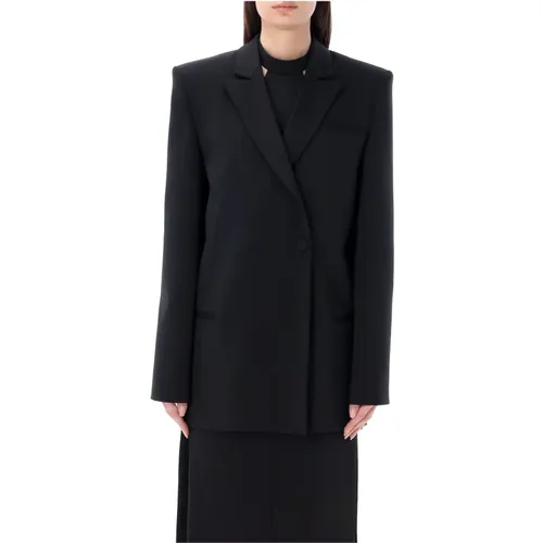 Basic Blazer Women's Jacket , female, Sizes: XS - Ssheena - Modalova