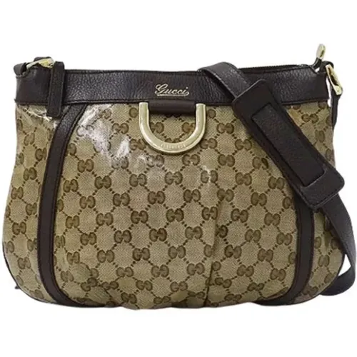 Pre-owned Canvas Shoulder Bag , female, Sizes: ONE SIZE - Gucci Vintage - Modalova