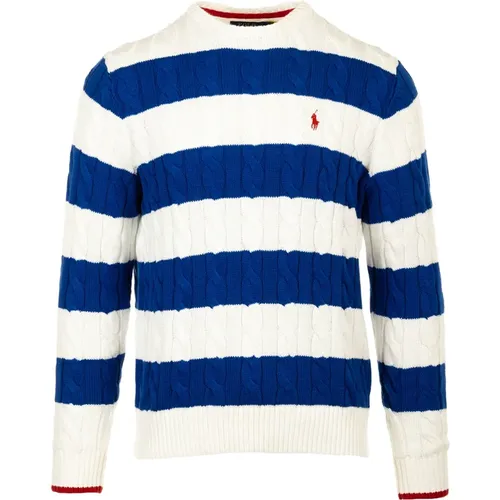 Blue Sweaters for Men , male, Sizes: XL - Ralph Lauren - Modalova