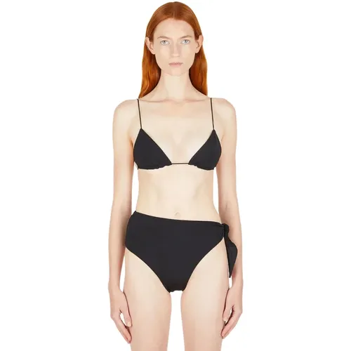 Dreieckiger Bandeau Bikini Top , Damen, Größe: M - Ziah - Modalova