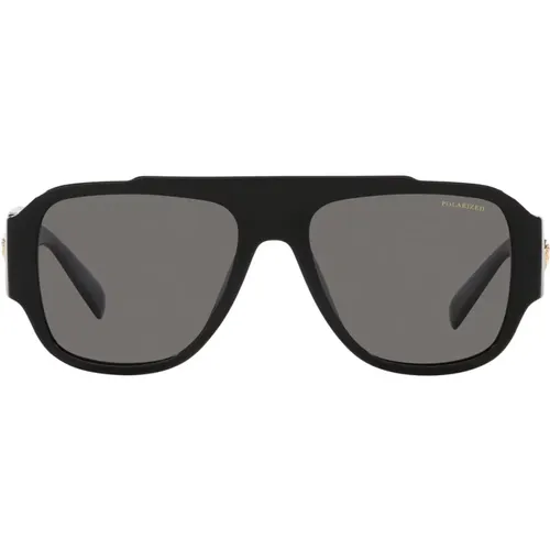 Polarized Ve4436U Sunglasses , unisex, Sizes: 57 MM - Versace - Modalova