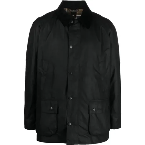 Schwarze Jacken für Männer , Herren, Größe: XL - Barbour - Modalova