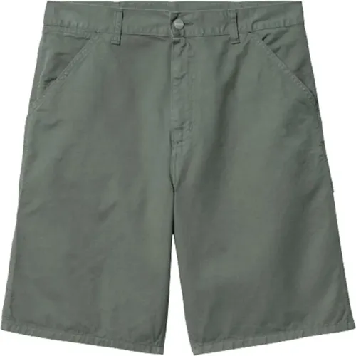 Short Knee Park Garment Dyed , male, Sizes: W28, W31, W32, W33, W30, W34, W29 - Carhartt WIP - Modalova
