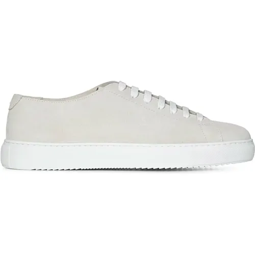 Grey Sneakers with Front Lace-Up , male, Sizes: 9 UK, 10 UK, 8 UK, 8 1/2 UK, 7 1/2 UK, 7 UK - Doucal's - Modalova