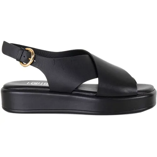 Flat Sandals , female, Sizes: 5 UK - Loriblu - Modalova