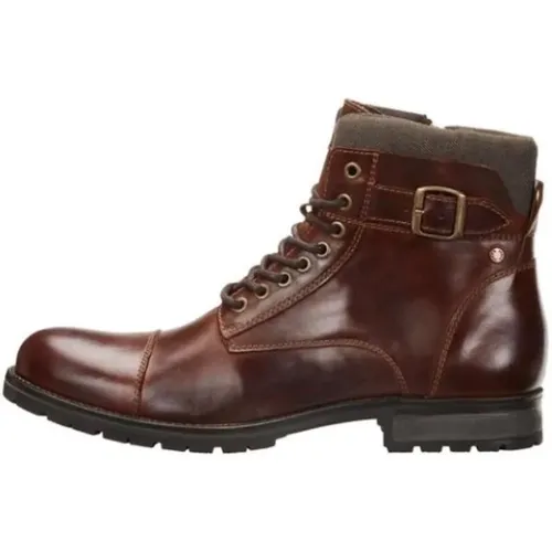 Leather Shoes , male, Sizes: 9 UK, 10 UK - jack & jones - Modalova