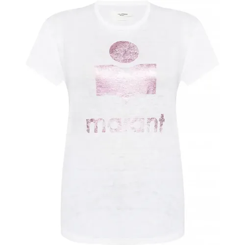 T-Shirt mit Logo , Damen, Größe: S - Isabel Marant Étoile - Modalova