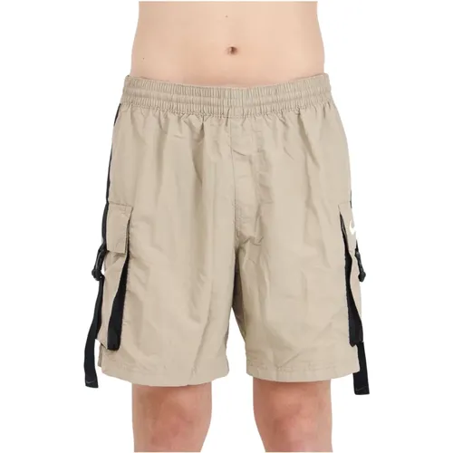 Cargo Beachwear Shorts mit Seitentaschen , Herren, Größe: XL - Nike - Modalova