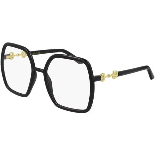 Stilvolle Brillenfassung , unisex, Größe: 55 MM - Gucci - Modalova