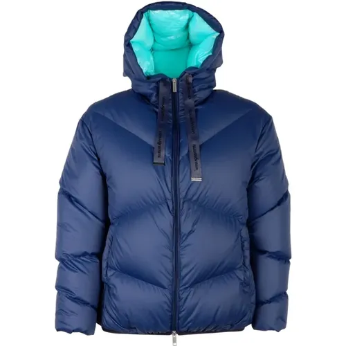 Elegant Down Puffer Jacket , male, Sizes: M - Centogrammi - Modalova