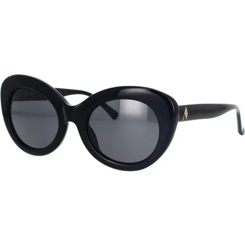 Linda Farrow Agnes Oversized Cat-Eye Sunglasses , female, Sizes: 53 MM - The Attico - Modalova
