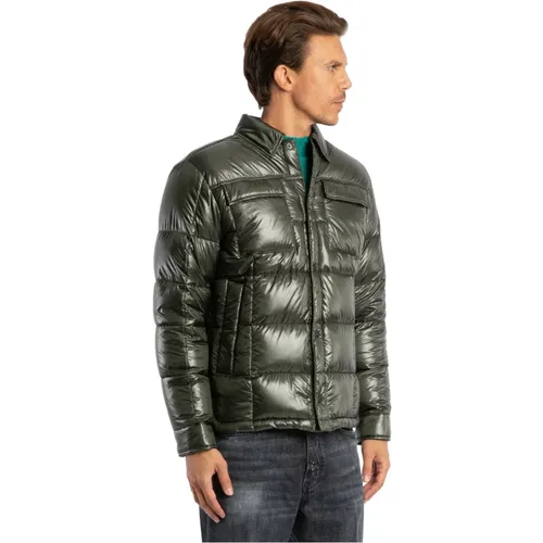 Shiny Down Jacket , male, Sizes: XL - Tatras - Modalova