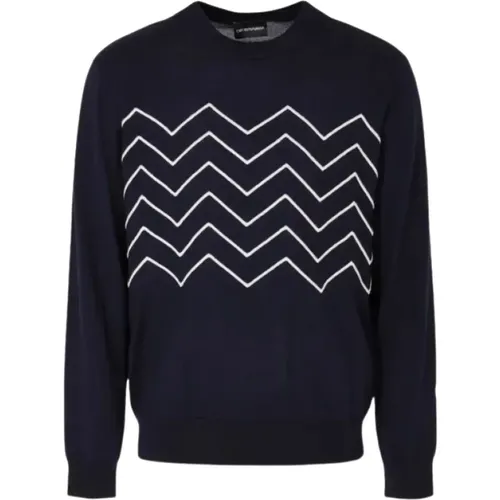 Sweaters , male, Sizes: M, L, XL - Emporio Armani - Modalova