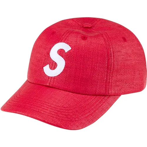 Limited Edition Raffia S Logo Cap , unisex, Sizes: ONE SIZE - Supreme - Modalova